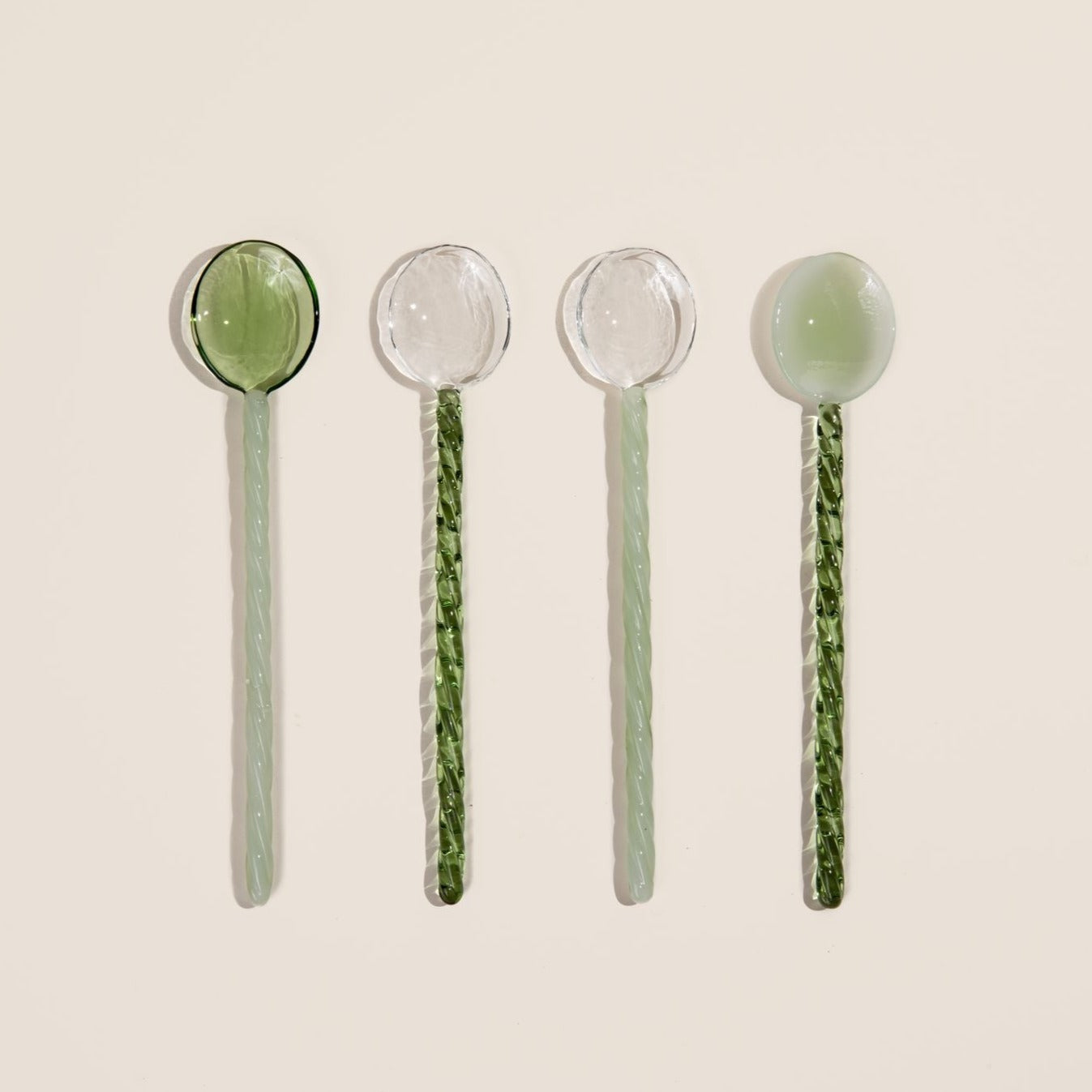 Glass Spoon Set x Matcha Series