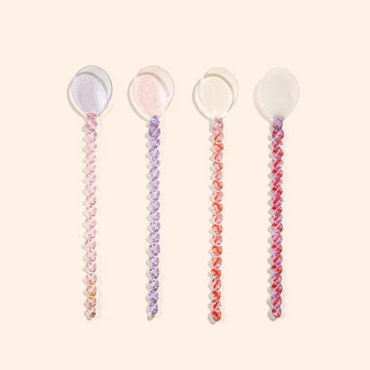 Glass Spoon Set x Flora Series