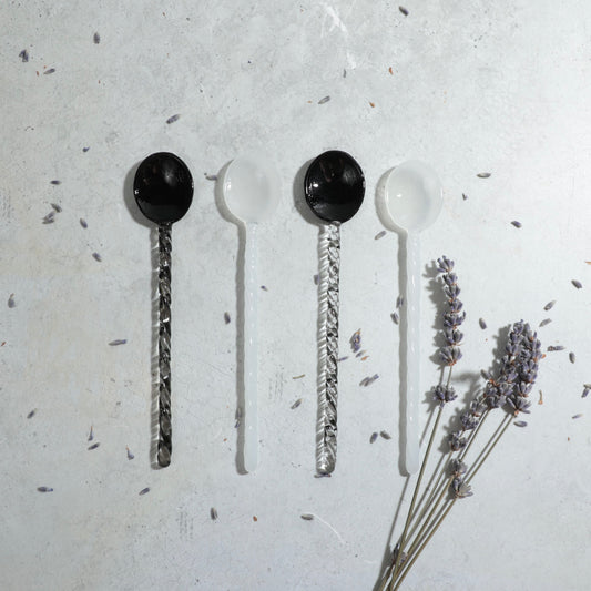 Glass Spoon Set x Charcoal Series